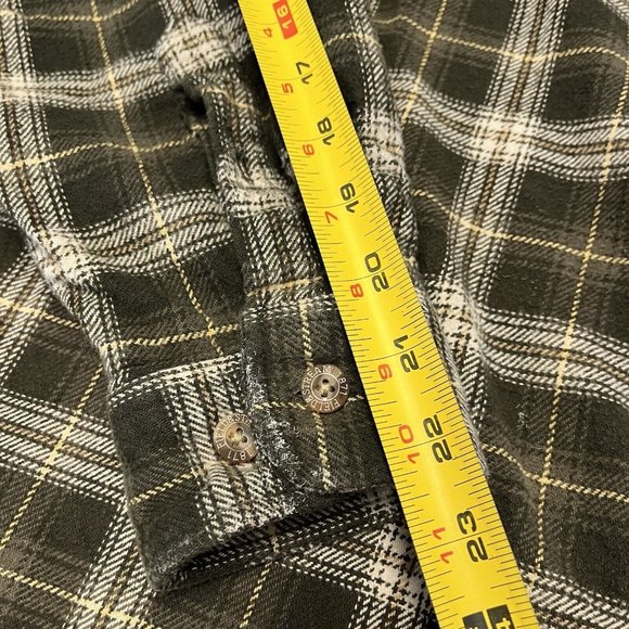 Field & Stream Flannel Button Shirt Long Sleeve Mens Medium Plaid I3 - Picture 12 of 12